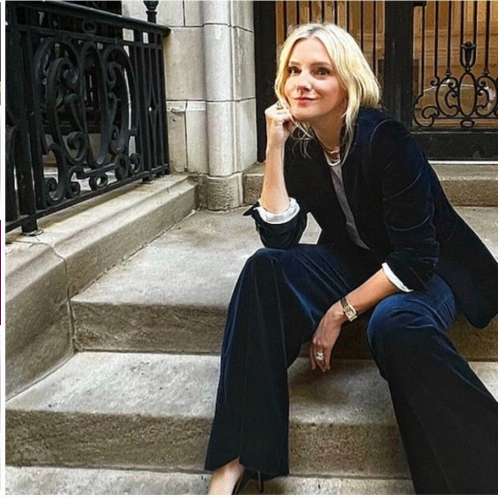 ZARA WOMAN COLLECTION VELVET PANTS